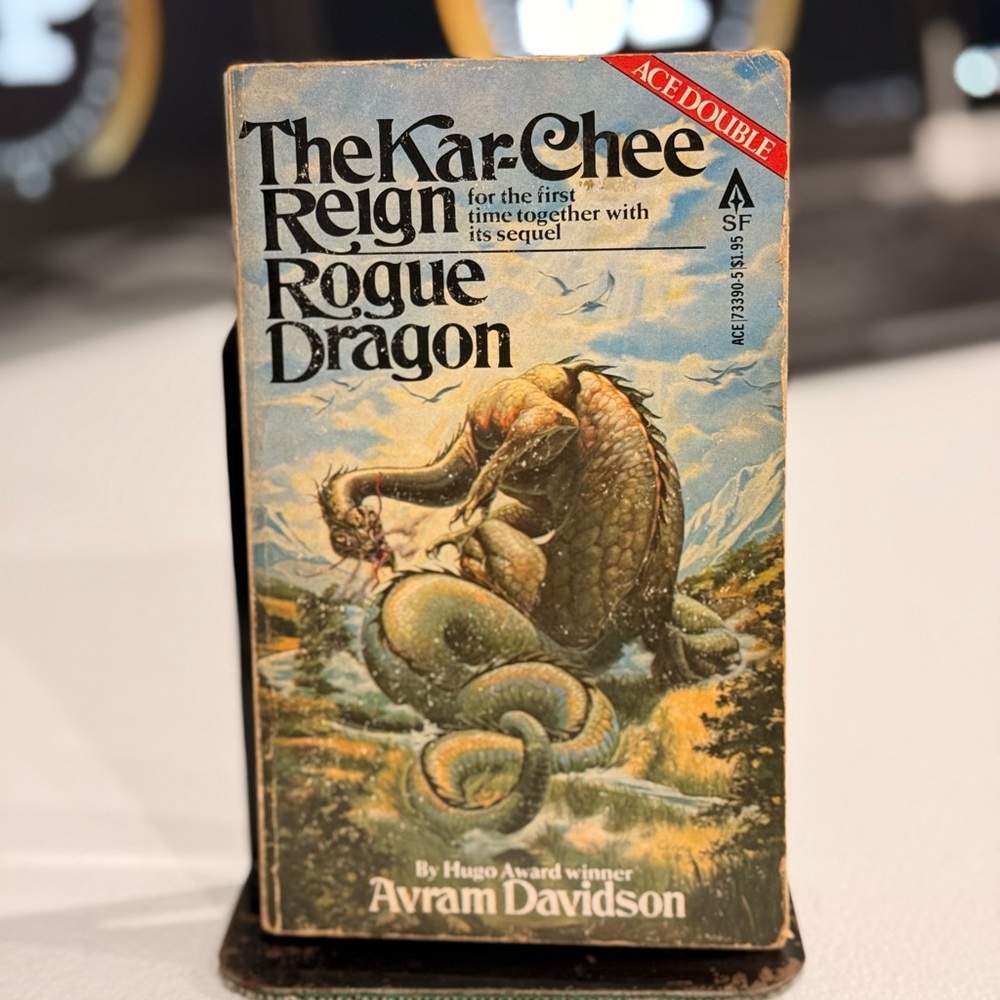 The Kar-Chee Reign / Rogue Dragon Ace Double Avram Davidson 1979 Sci-Fi Fantasy